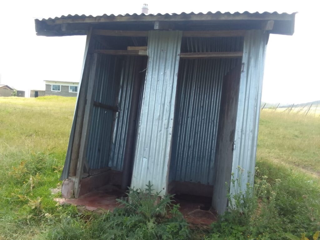 Toiletten getroffen door El Niño